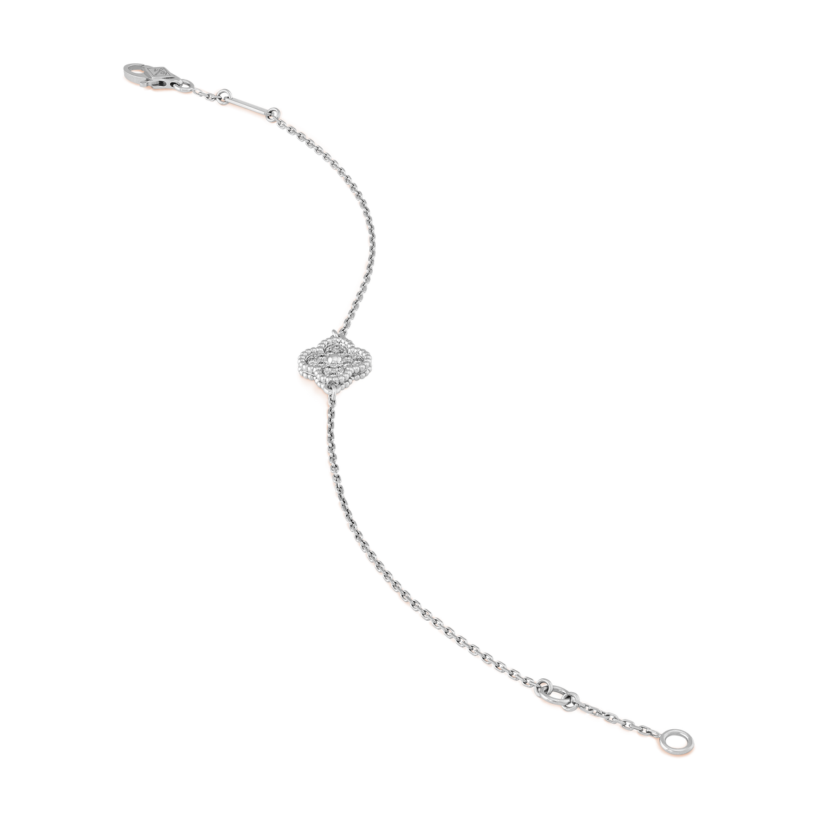 Van Cleef Sweet Alhambra White Gold