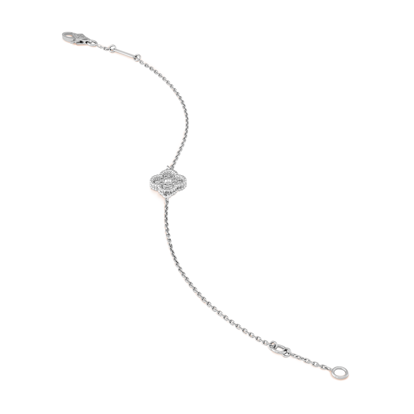 Van Cleef Sweet Alhambra Or blanc