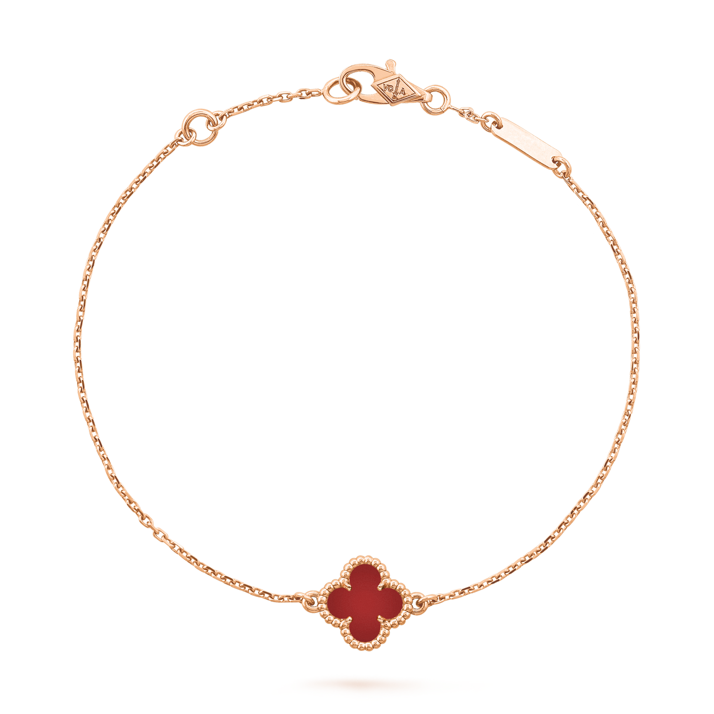 Van Cleef Sweet Alhambra Cornaline