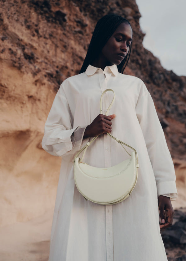 Polène Sac Numéro Dix Aloe Lisse