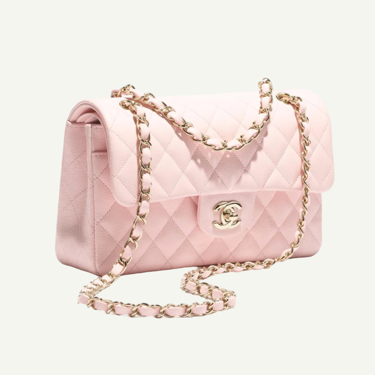 Chanel Classic Flap 11.12 Candy Pink Bag