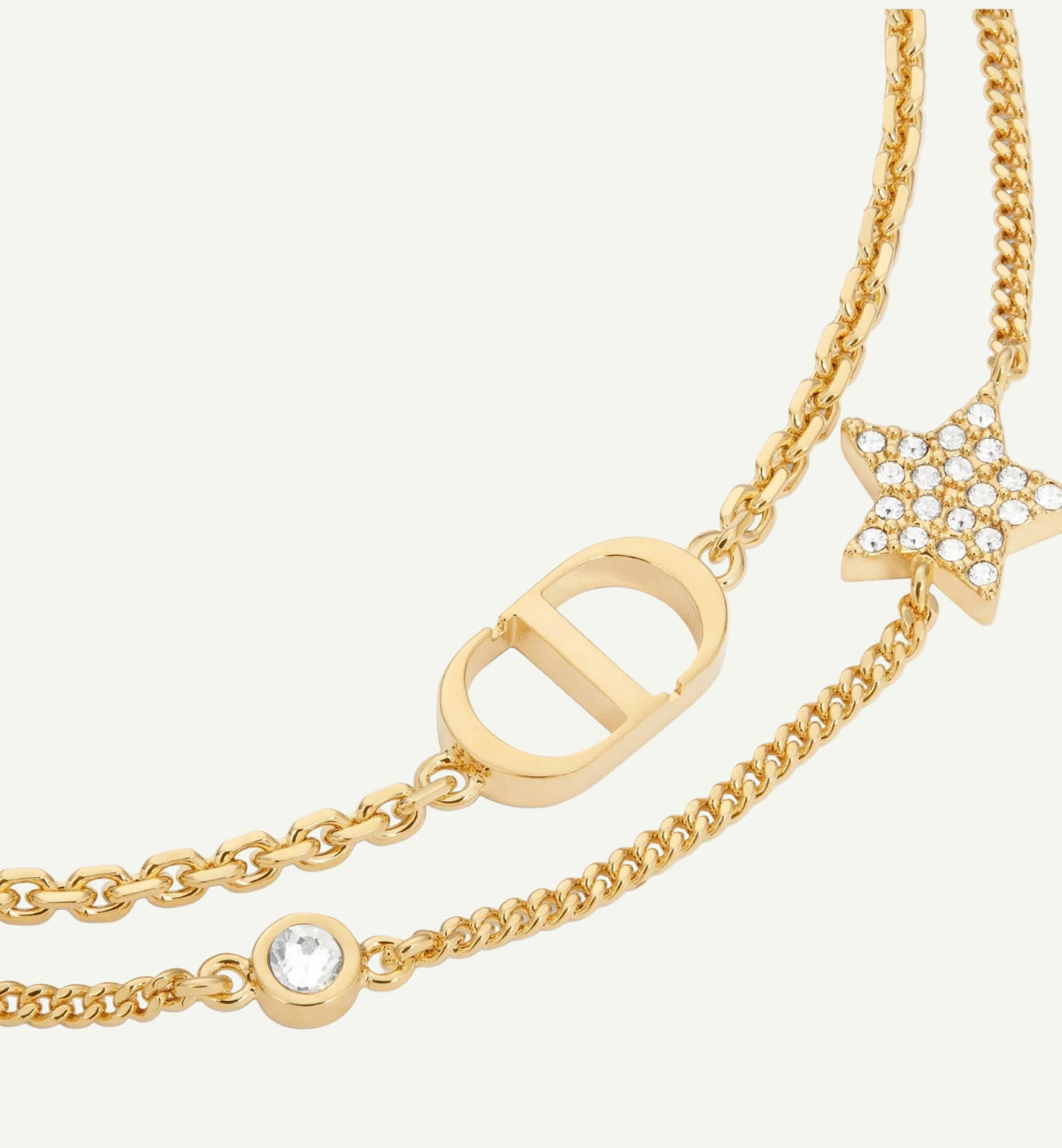 Dior - Double Petit CD Bracelet Gold