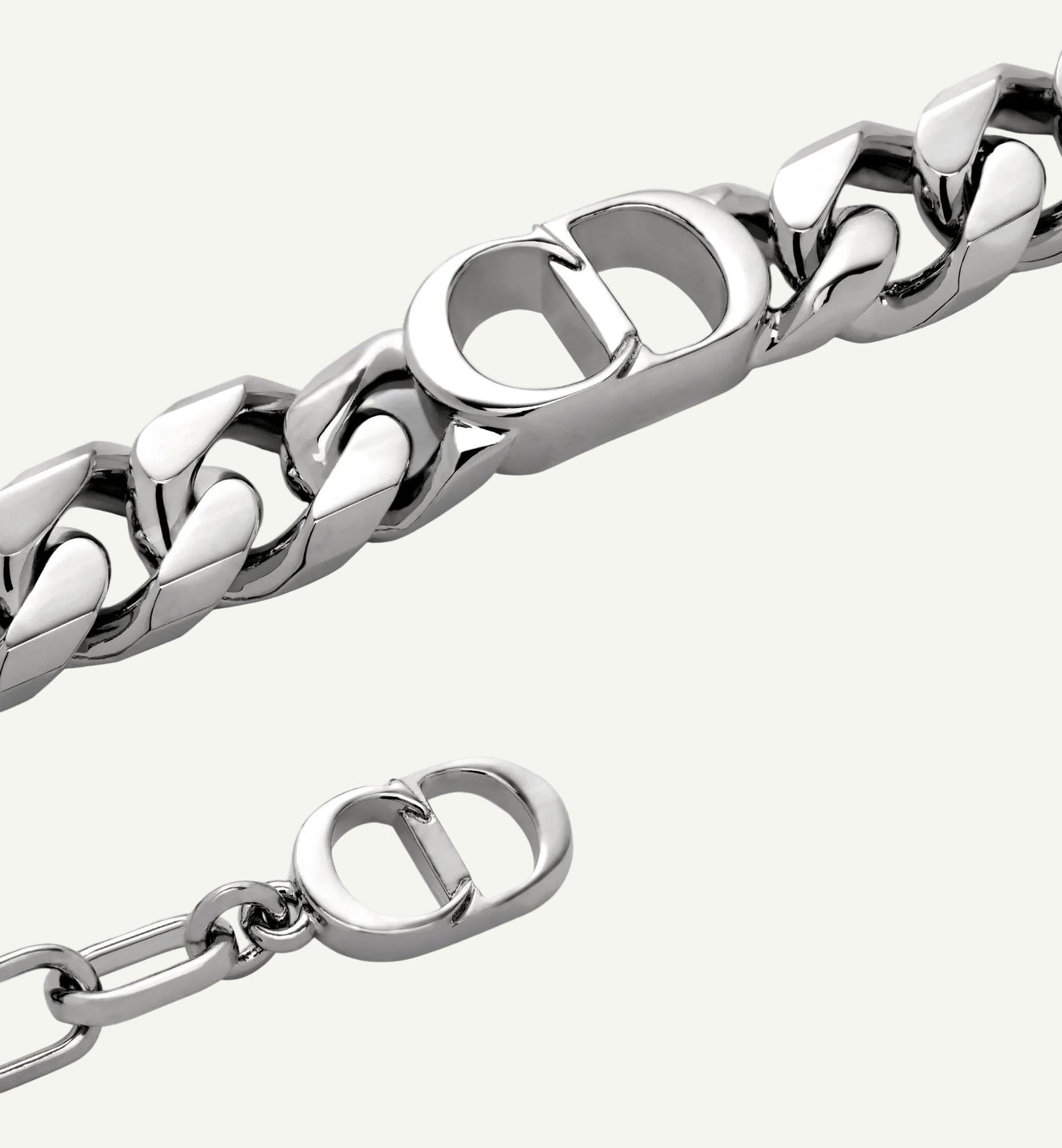 Dior - Bracelet à maillons fins CD