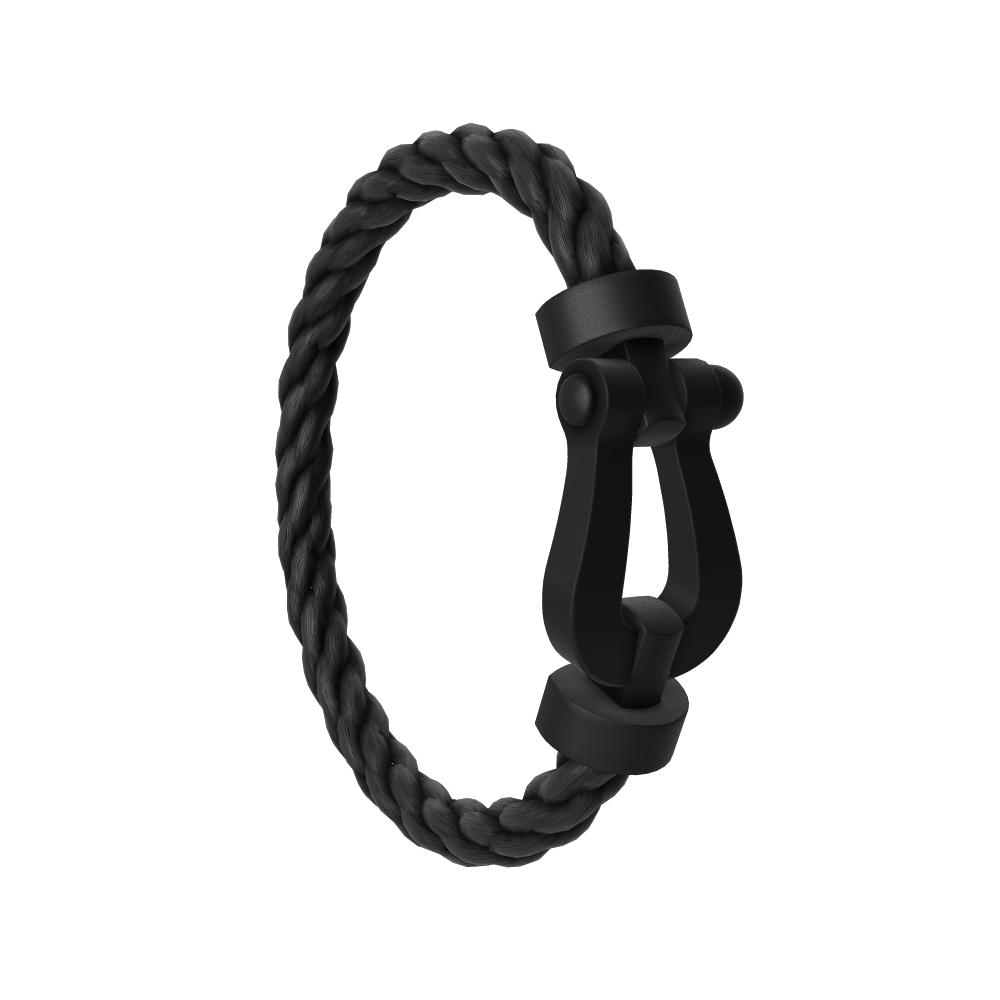 Fred - Bracelet Force 10 Grand Modèle Titane Noir