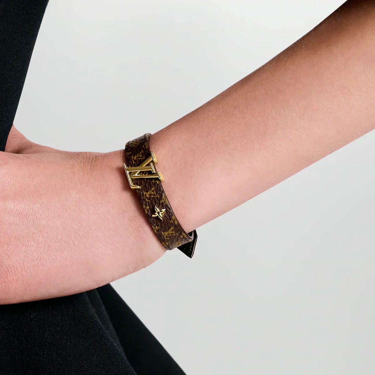 LV - LV Iconic Brown Bracelet