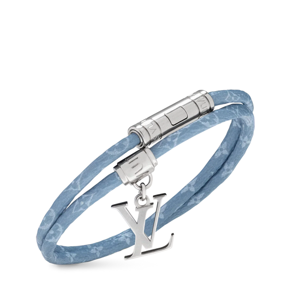 LV - Monogram Double Tour Bracelet Blue