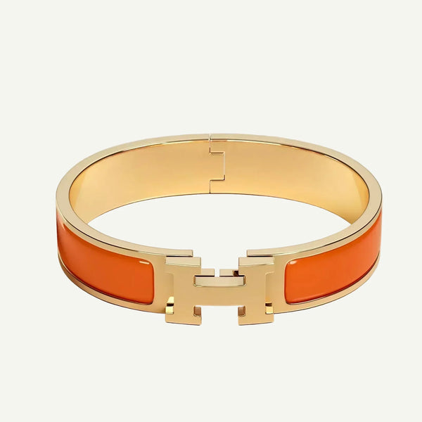 Hermès - Clic H Bracelet Fruity Orange