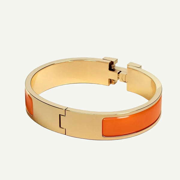 Hermès - Clic H Bracelet Fruity Orange