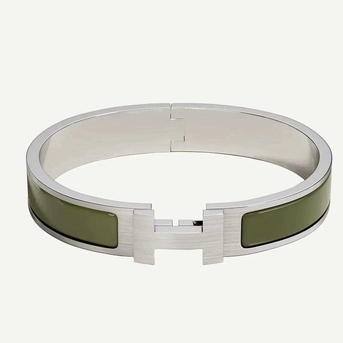 Hermès - Clic HH Bracelet Matte Loden