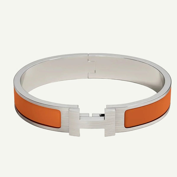 Hermès - Clic HH Bracelet Matte Fire Orange