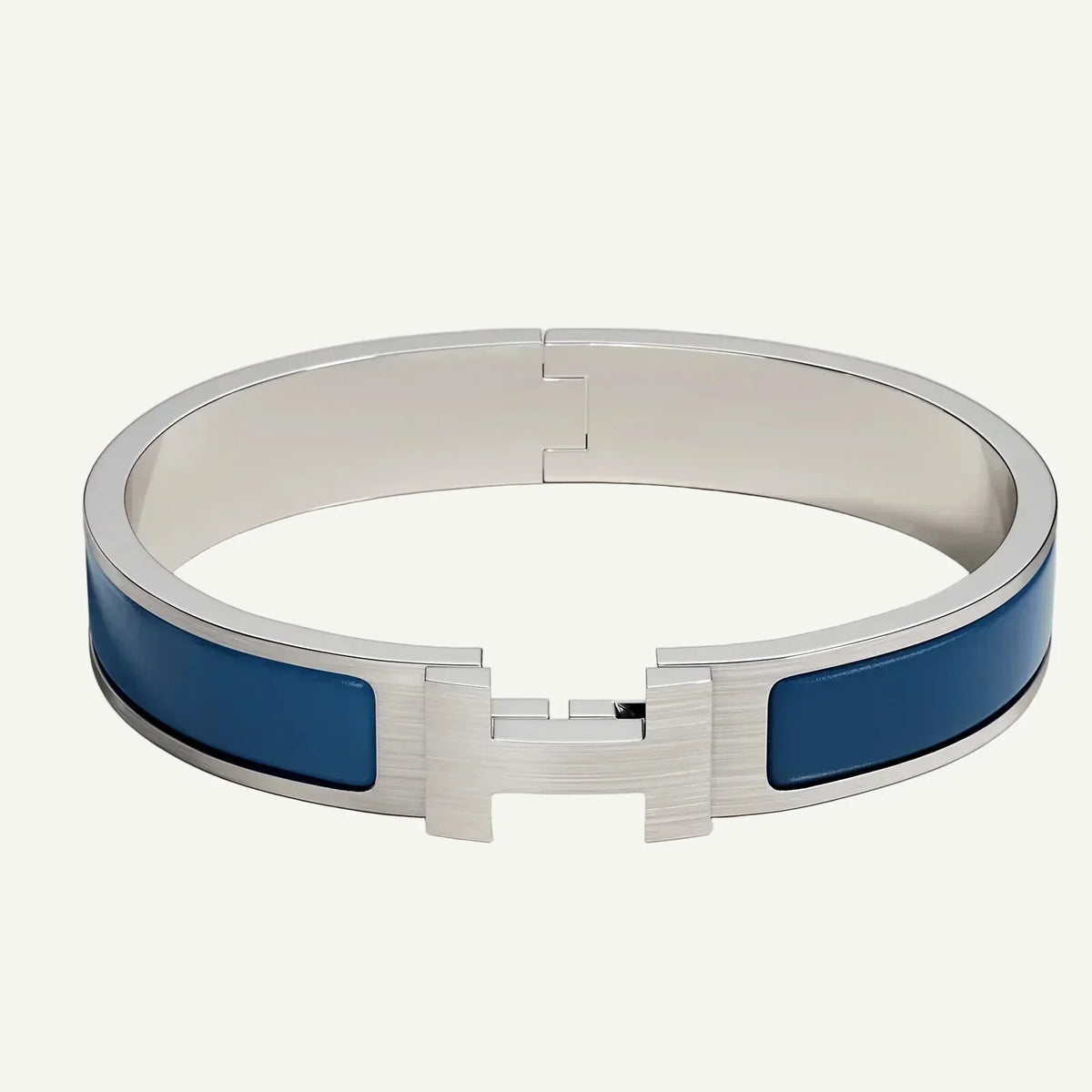 Hermès - Clic HH Bracelet Matte Ultramarine