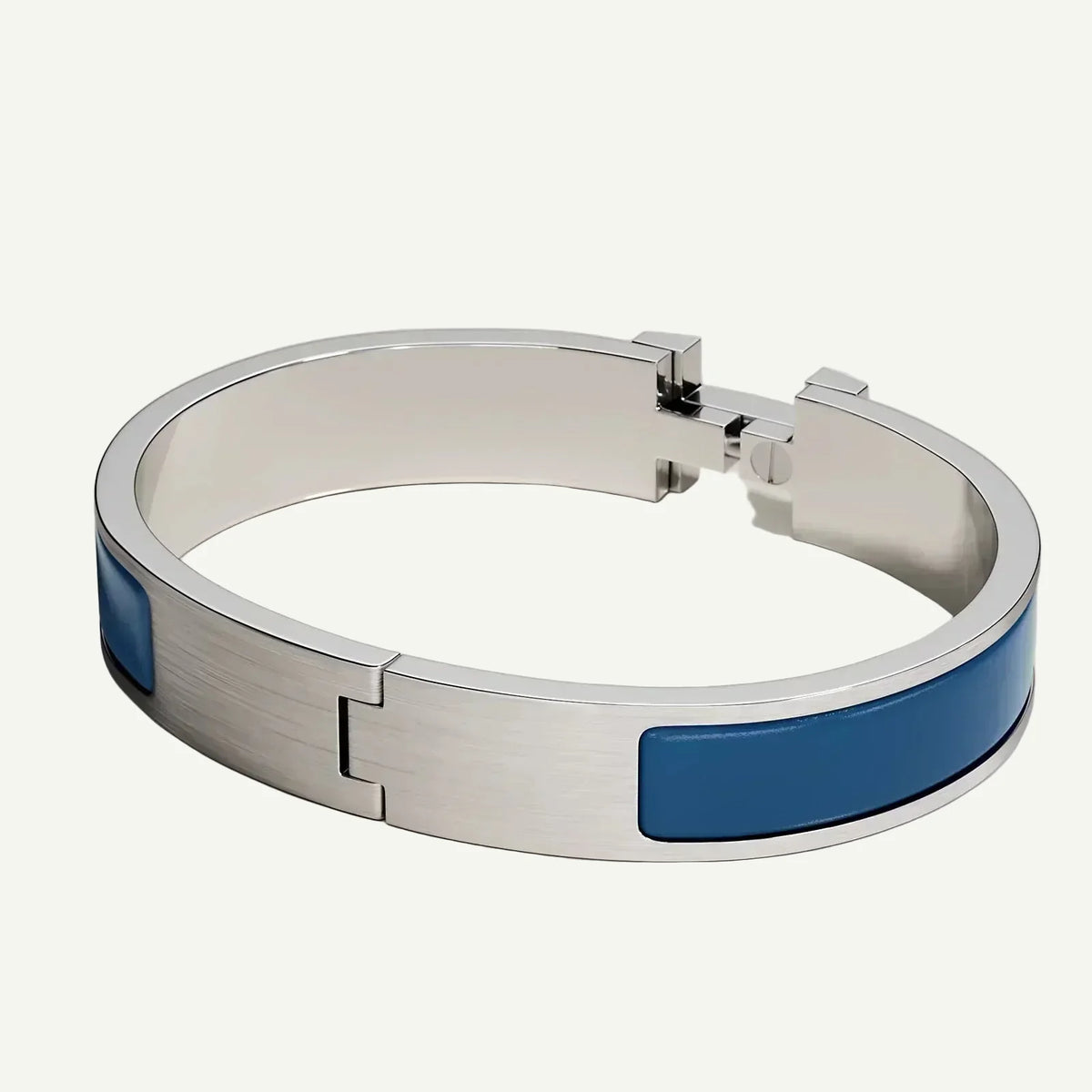 Hermès - Clic HH Bracelet Matte Ultramarine