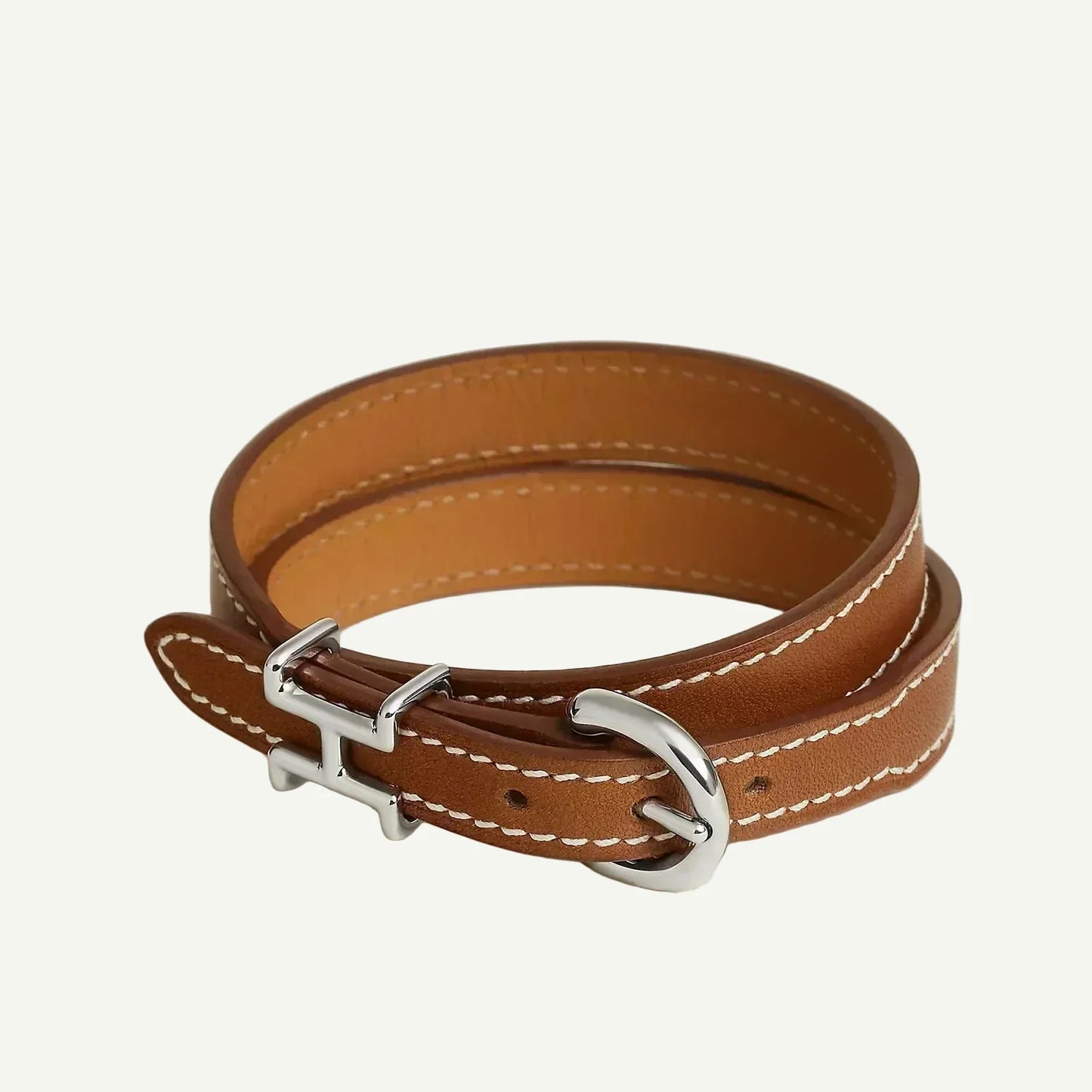 Hermès - Bracelet Trench Fauve