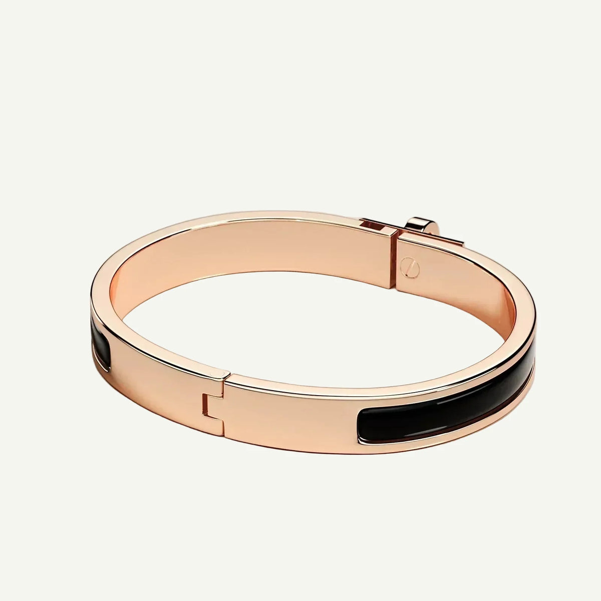Hermès - Mini Clic Kelly Bracelet Black