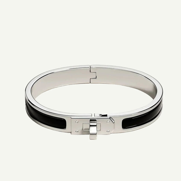Hermès - Mini Clic Kelly Bracelet Black 2