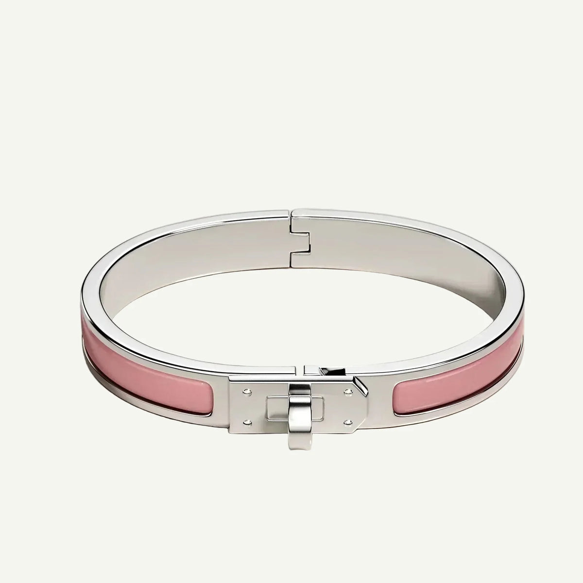 Hermès - Mini Clic Kelly Bracelet Rose Beauté 2