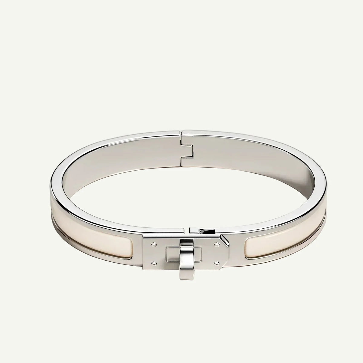 Hermès - Mini Clic Kelly Bracelet Cream 2
