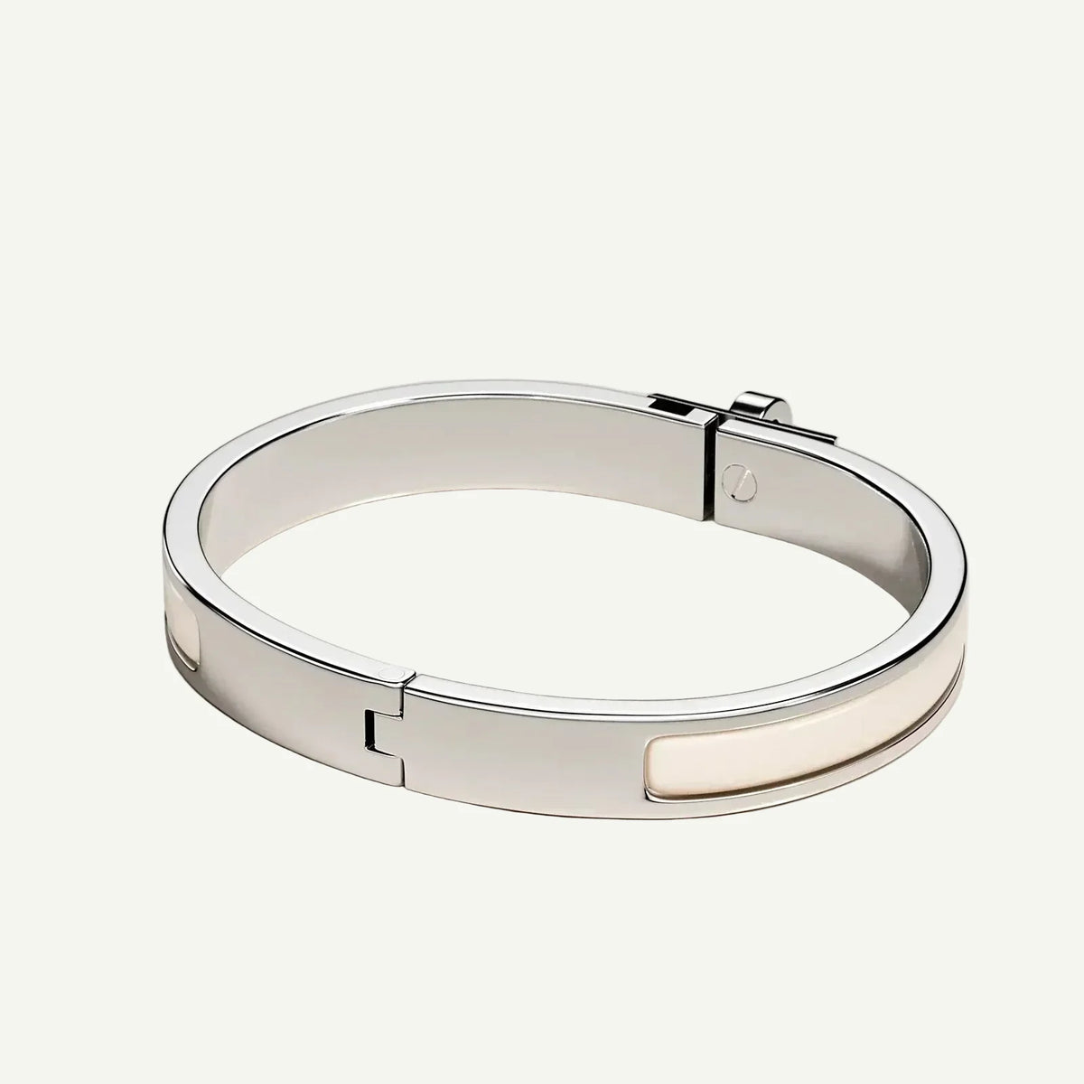 Hermès - Mini Clic Kelly Bracelet Cream 2