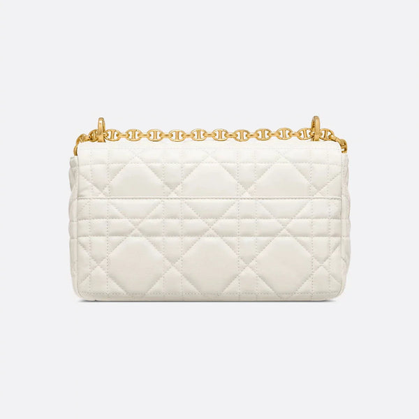 Dior Sac Soft Dior Caro Medium Blanc
