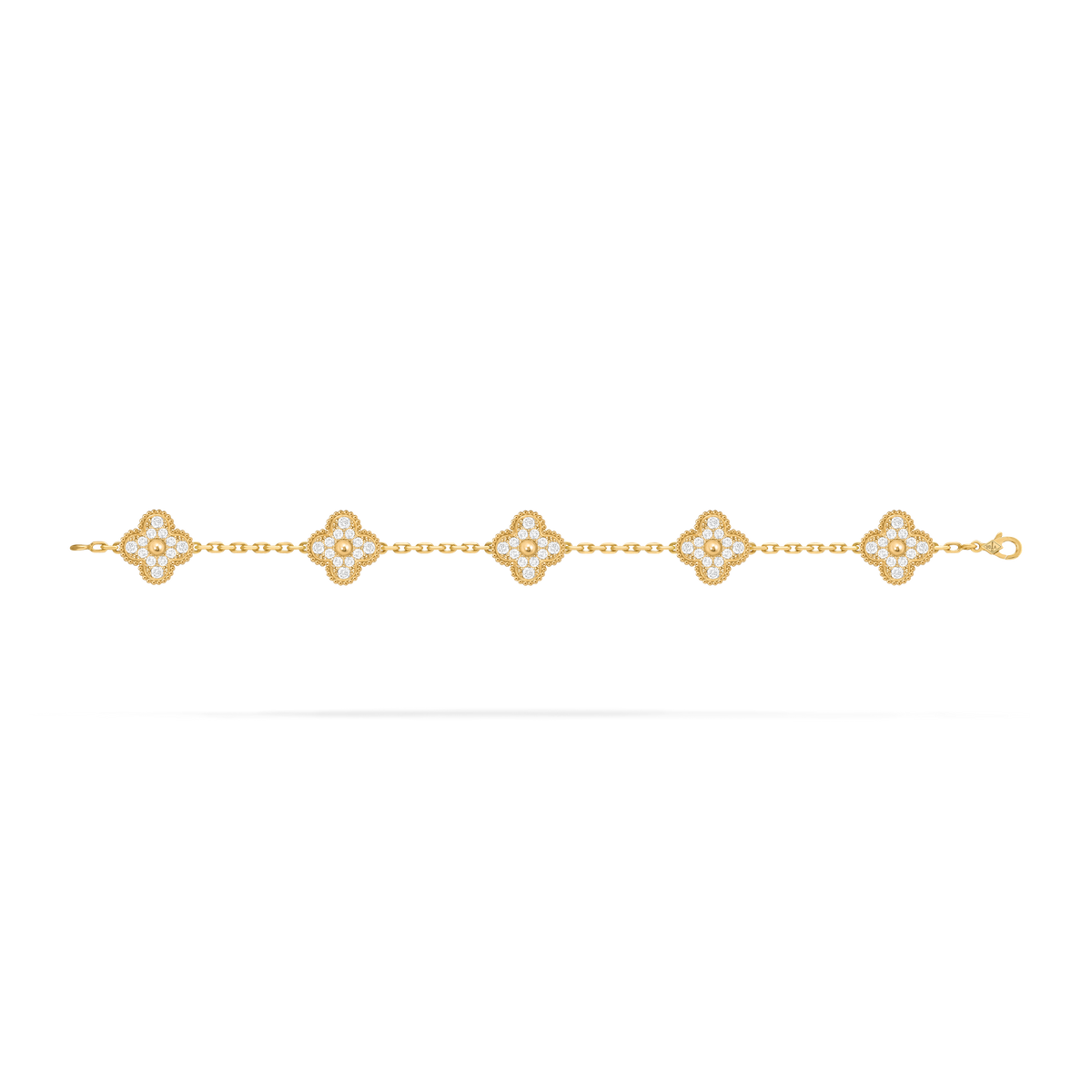 Van Cleef - Vintage Alhambra 5 Motifs Diamond