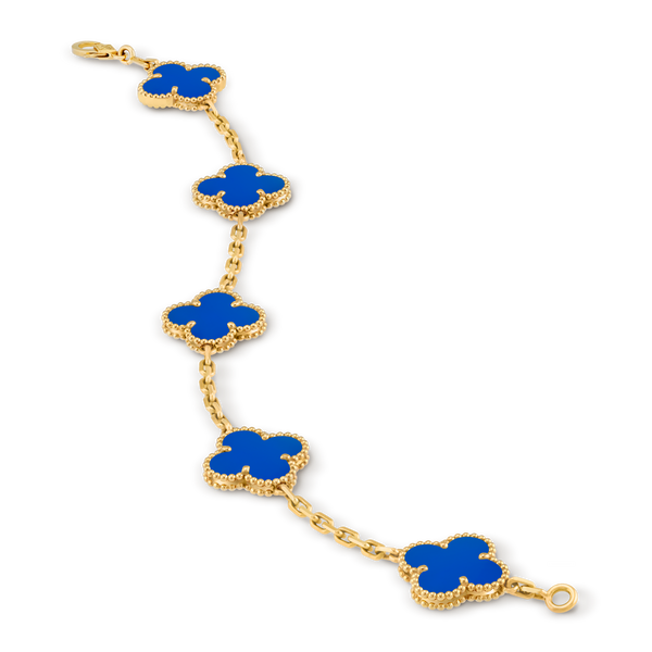 Van Cleef - Vintage Alhambra 5 Motifs Agate