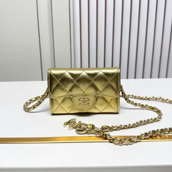 Mini Sac Chanel Dorée