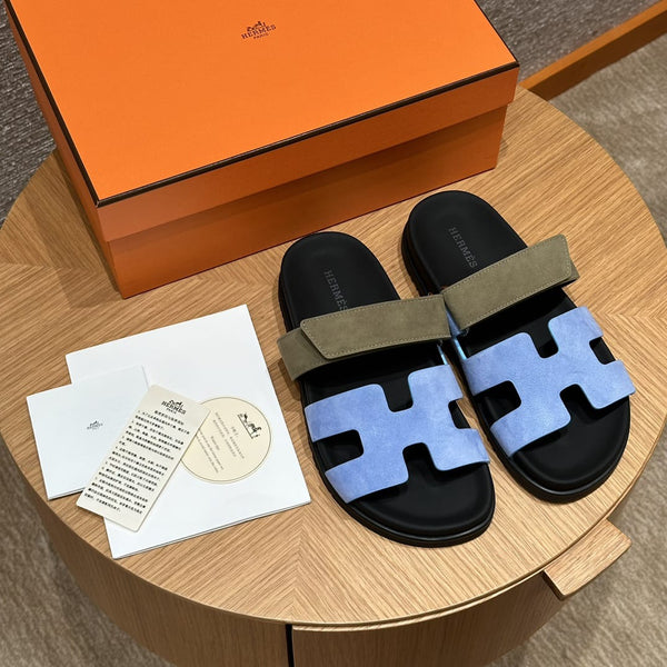 Hermes Chypres Bleu Kaki