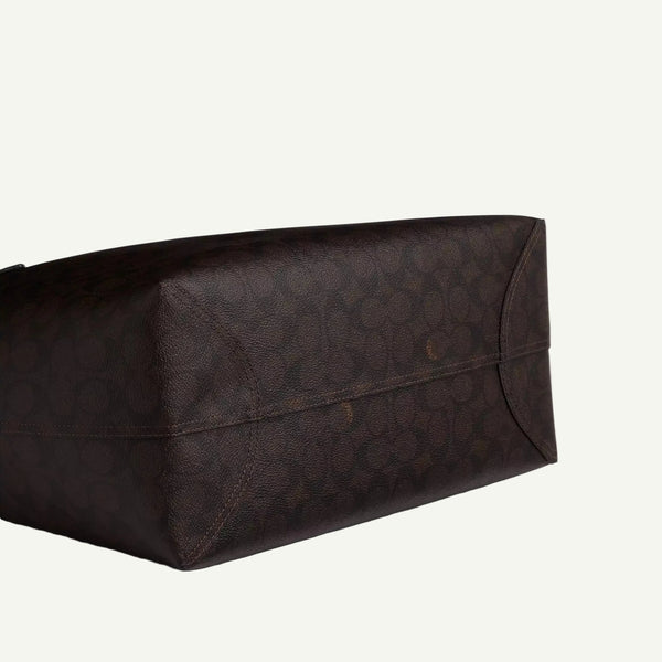 Coach City Tote Bag Black Canvas