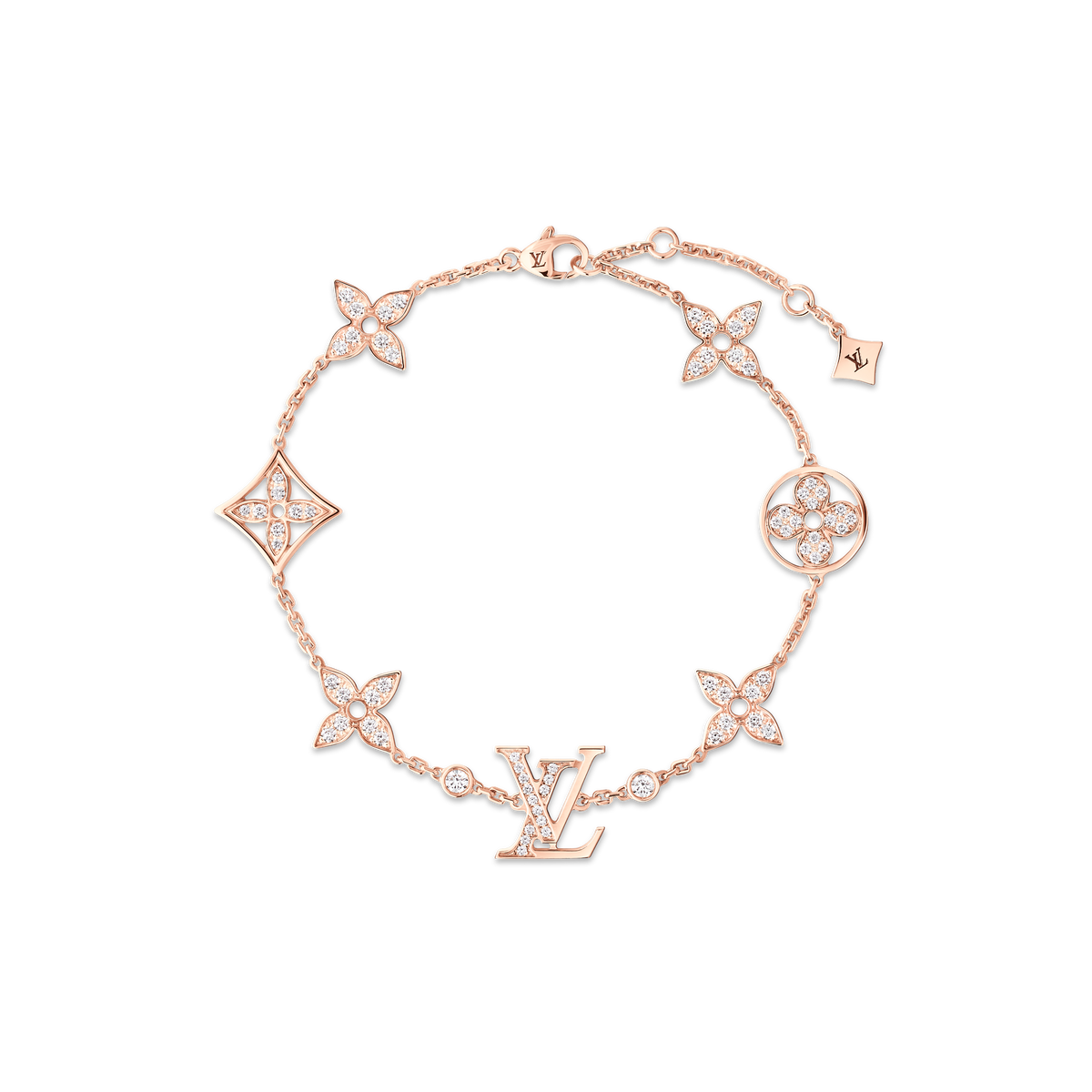 LV - Blossom Multi-Motif Diamond Bracelet