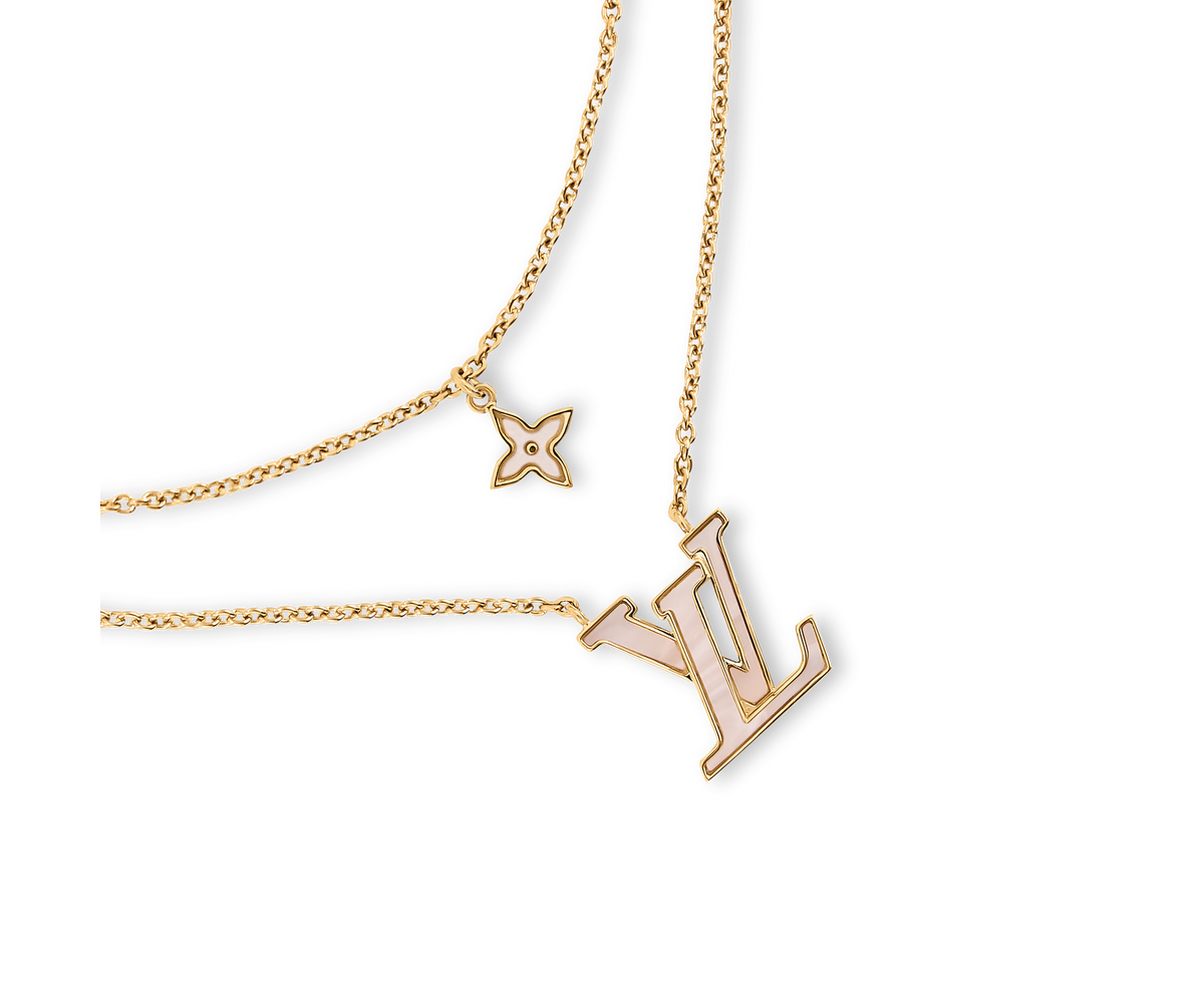 Louis Vuitton Collier Lady LV Pearlescent