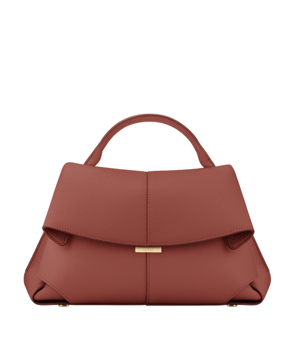 Polène Sac Mokki Terracotta Grainé