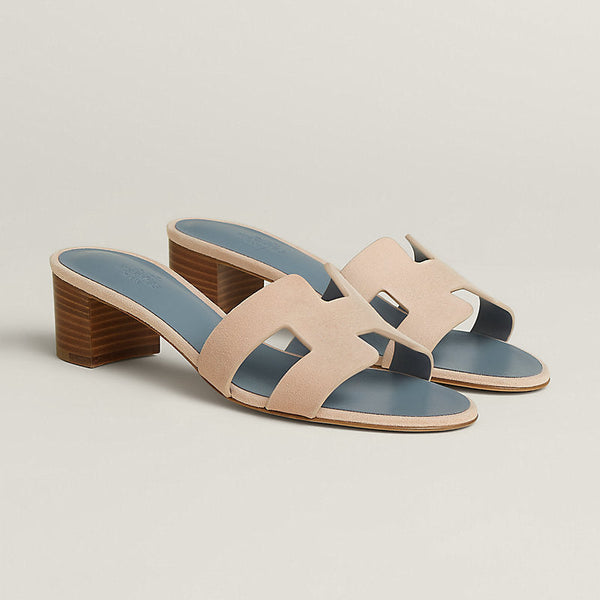 Hermes Oasis Beige Nude Bleu Galet
