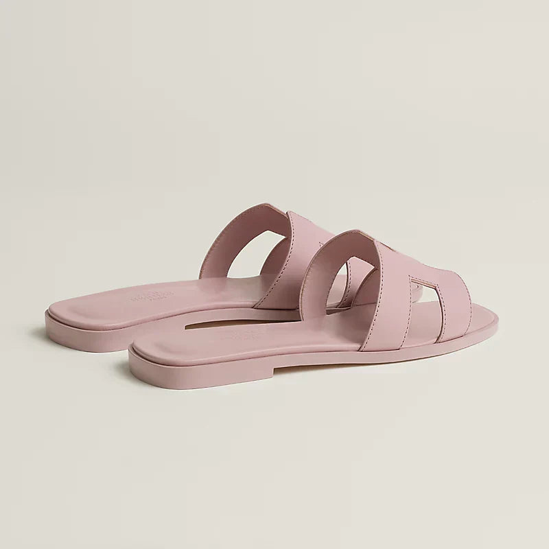 Hermes Sandales Rose Cancan