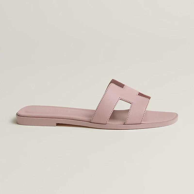 Hermes Sandales Rose Cancan