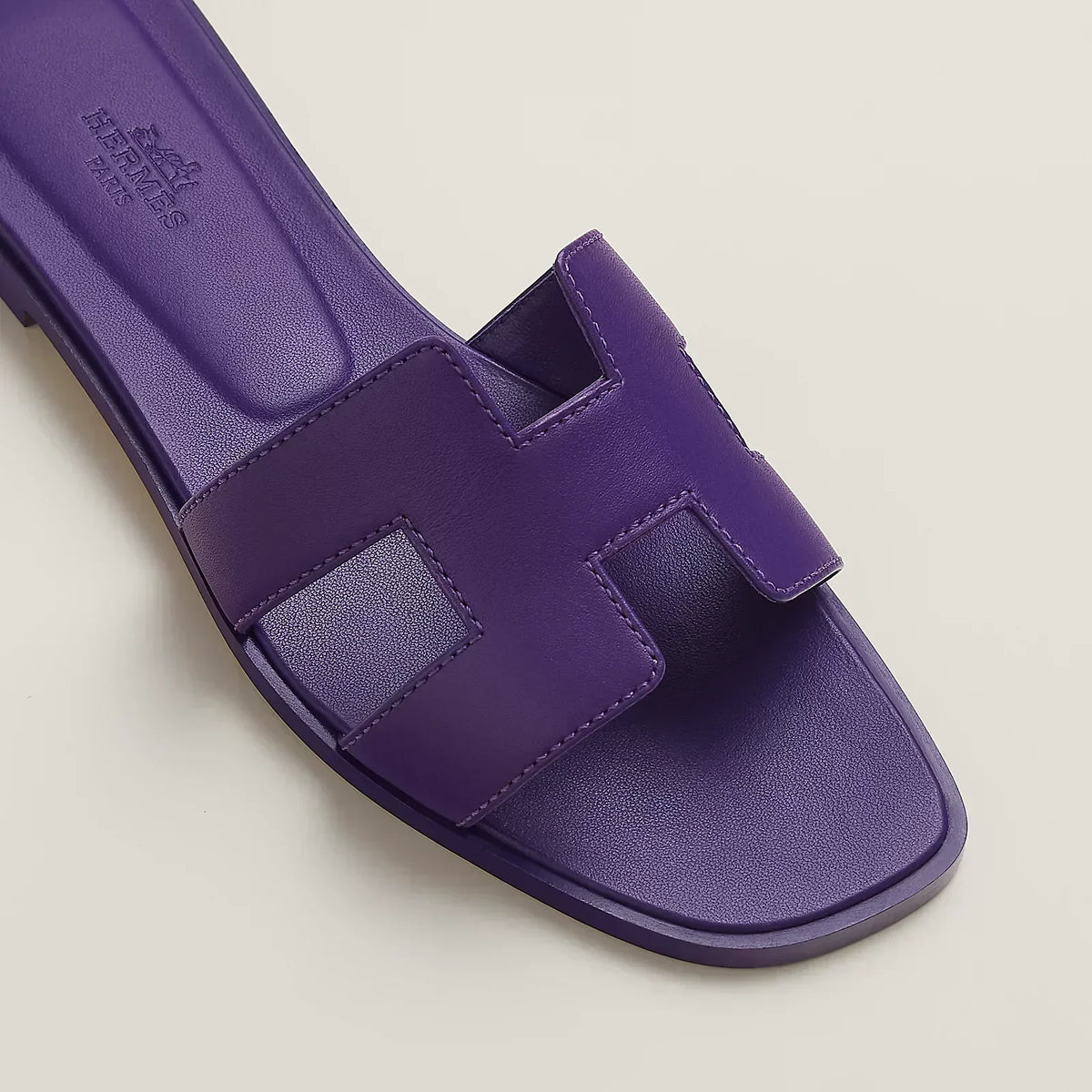 Hermes Sandales Purple Majorette