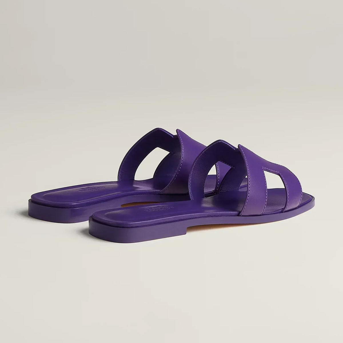 Hermes Sandales Purple Majorette