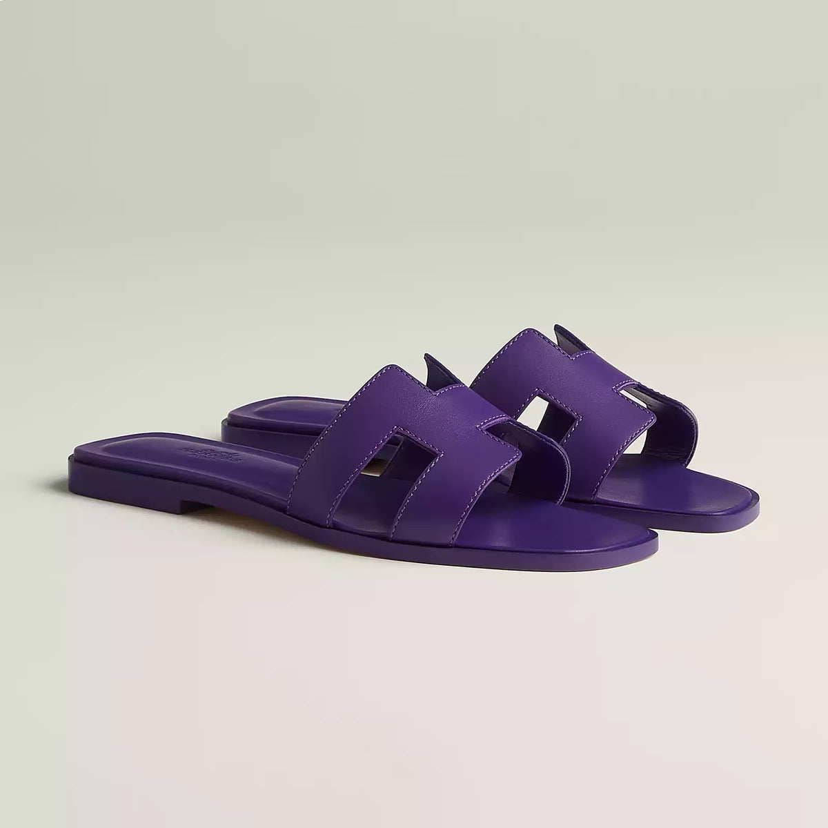 Hermes Sandales Purple Majorette