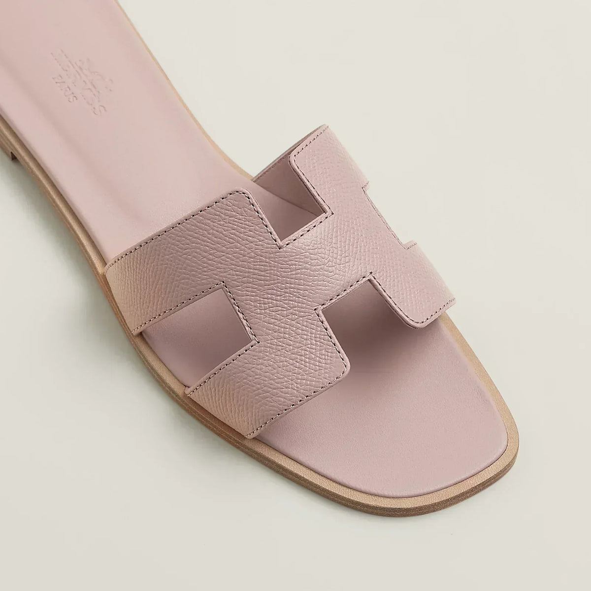 Hermes Sandales Porcelaine rose