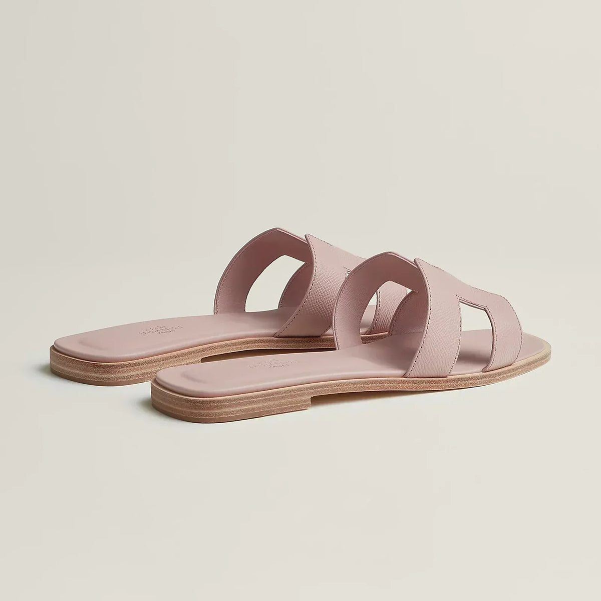 Hermes Sandales Porcelaine rose