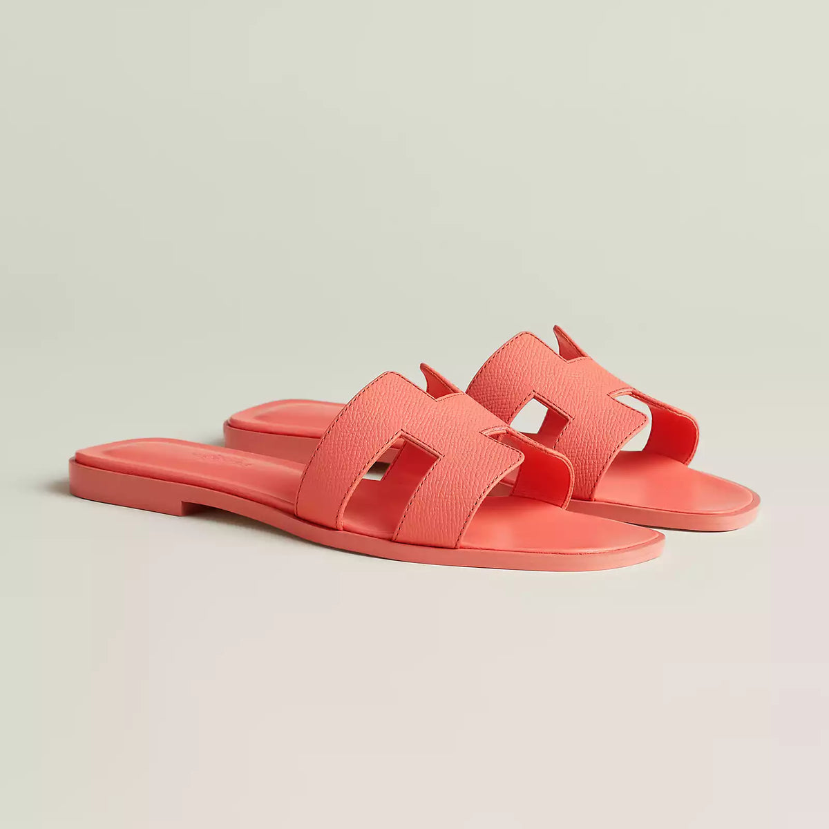 Hermes Sandales Orange Joey