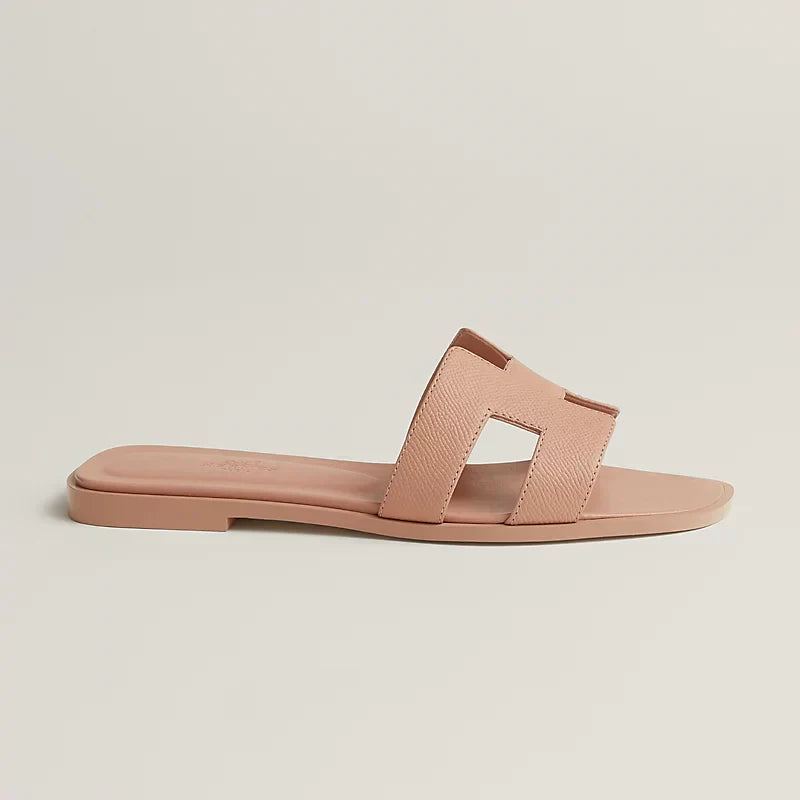 Hermes Sandales Beige perlino