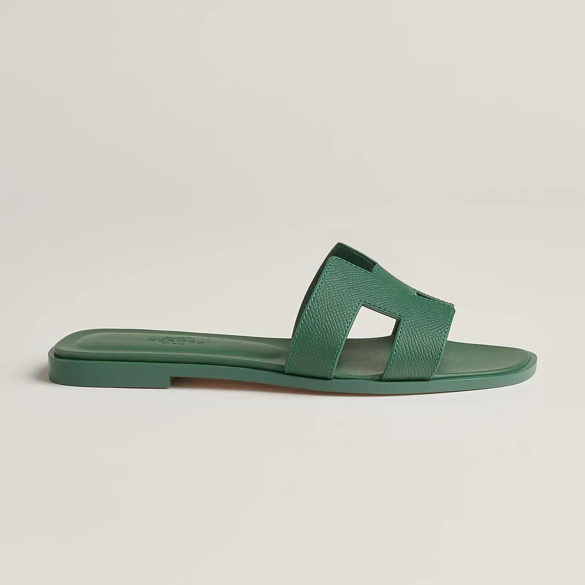 Hermes Sandales Ivy Green