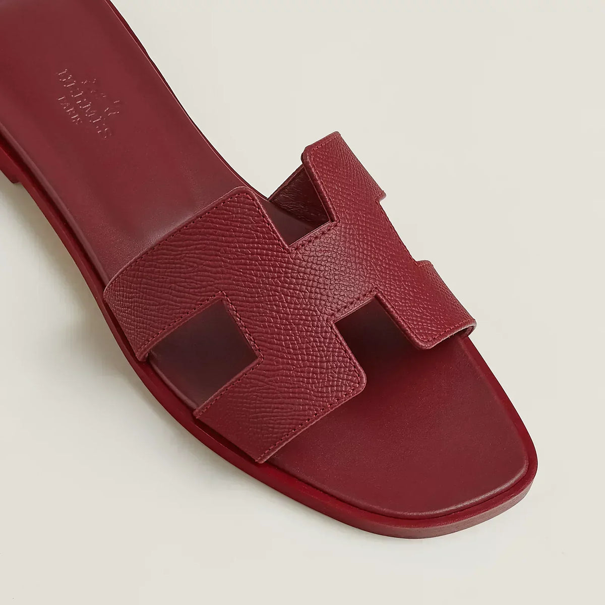 Hermes Sandales Red H