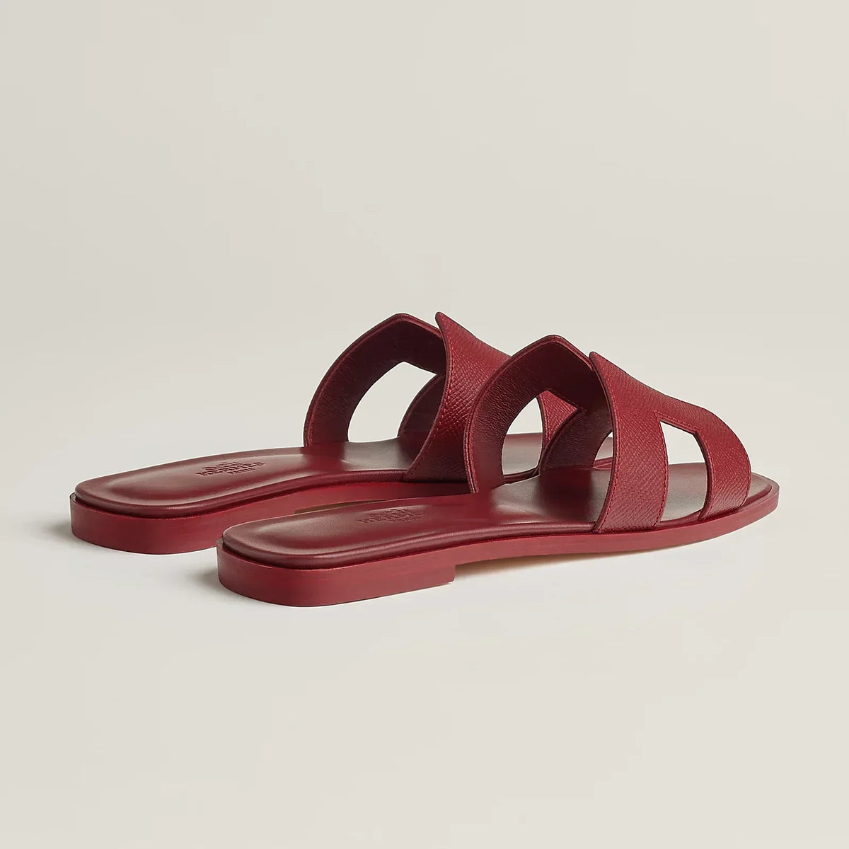 Hermes Sandales Red H