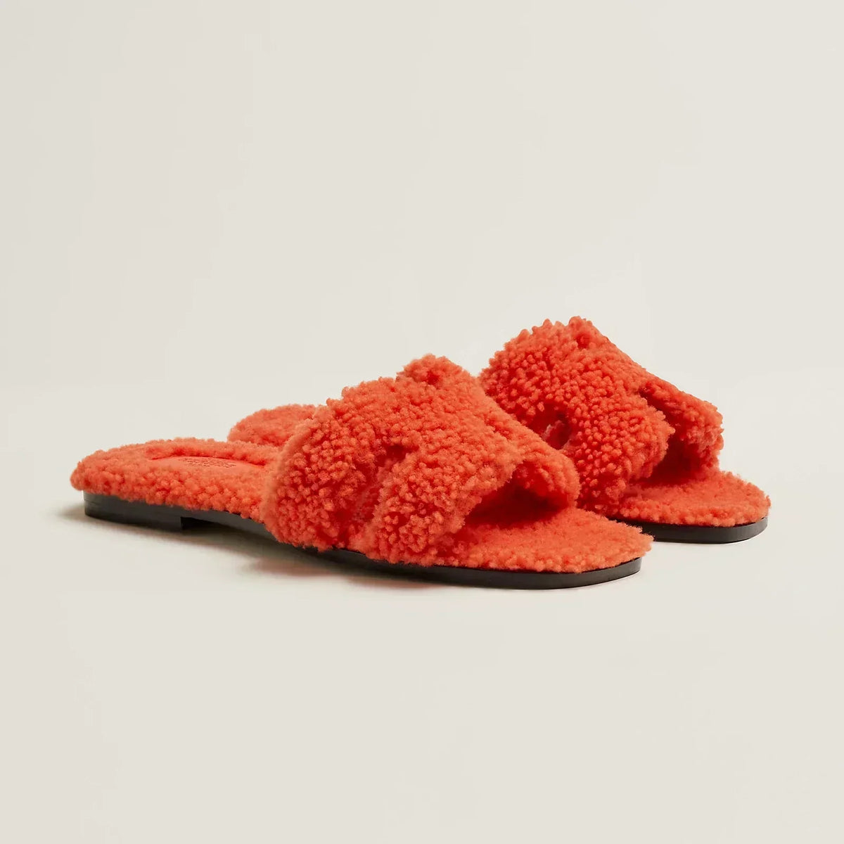 Hermes Sandales Orange