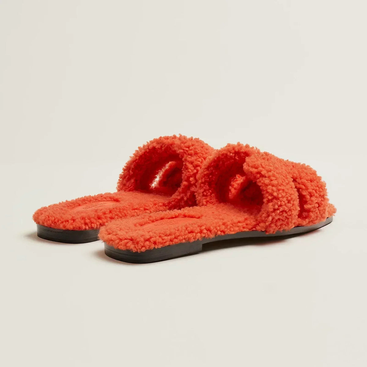 Hermes Sandales Orange