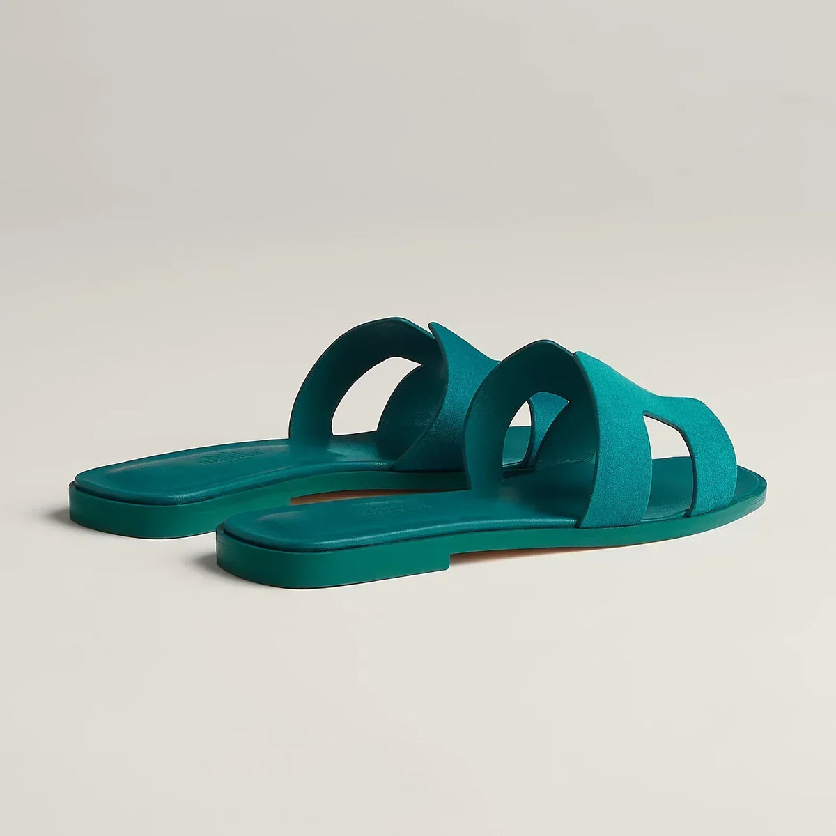 Hermes Sandales Oxford Green