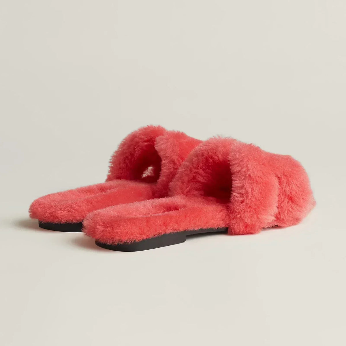 Hermes Sandales Rose désert