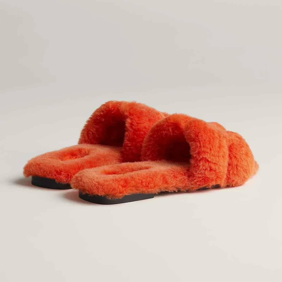 Hermes Sandales Orange