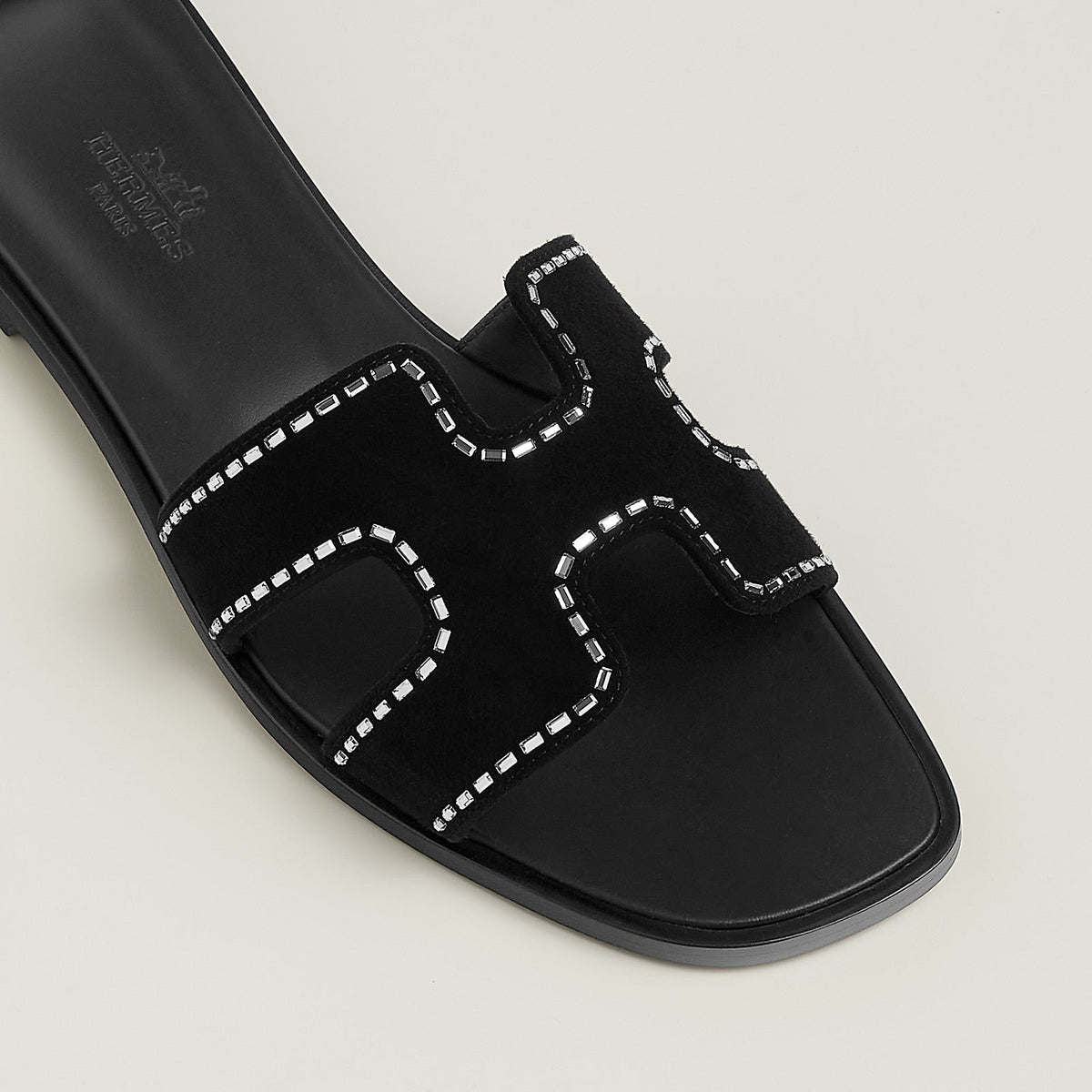 Hermes Sandales Noir